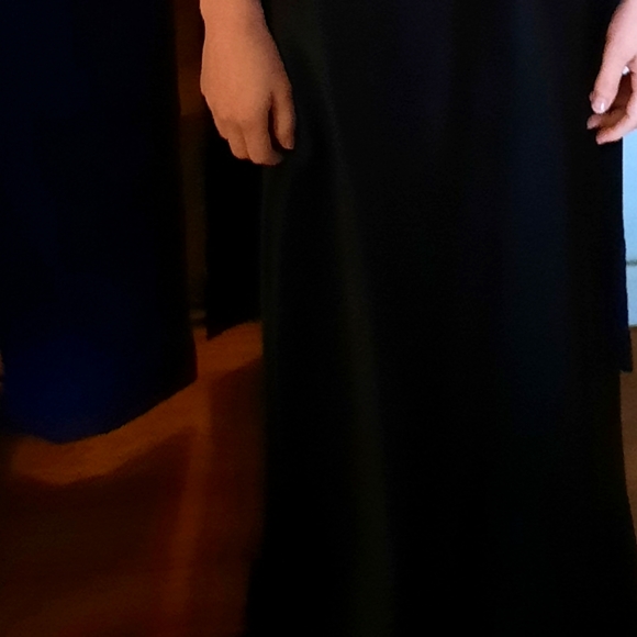 Dave and Johnny by Laura Ryner dress! Size 3/4 in Navy Blue and White - Picture 4 of 4